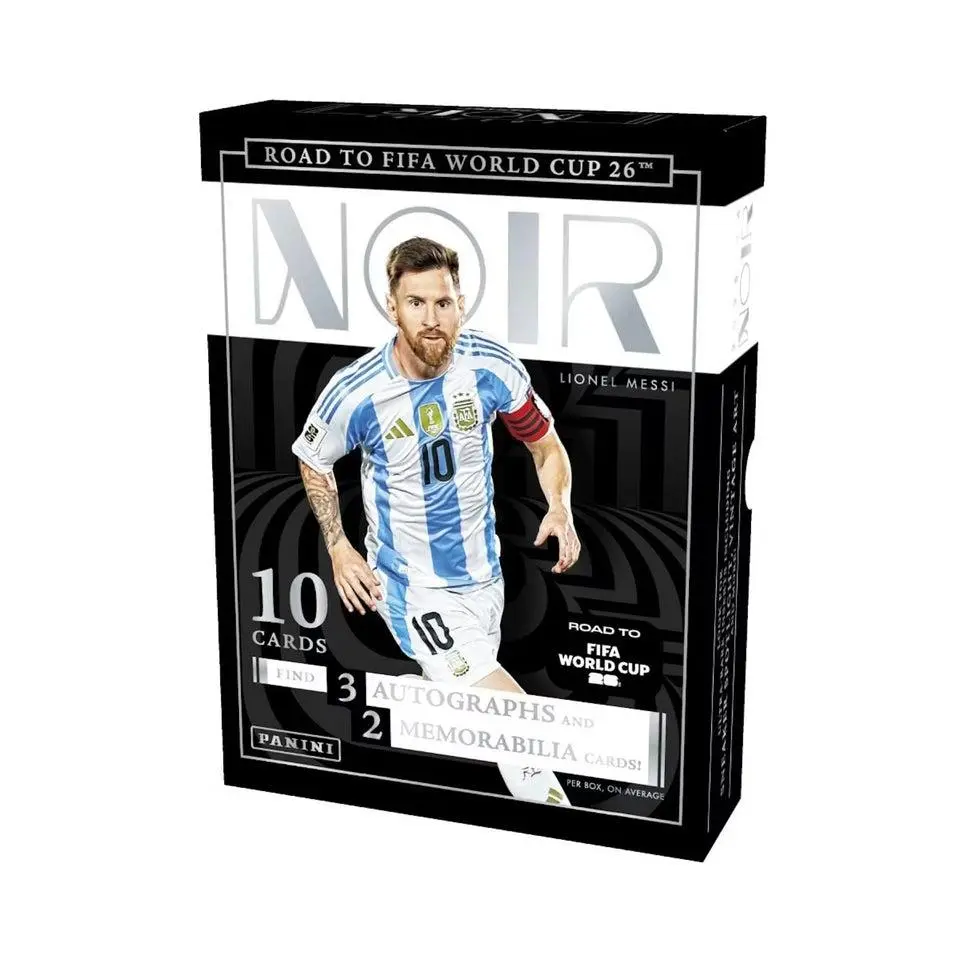 2025-26 Panini Noir Soccer Road to FIFA World Cup Hobby Trading Cards LV