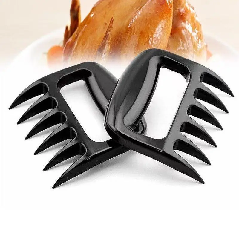 Original Plastic Slicer BBQ Grips Set, Easy Lift Handle, Sharp Blades, Heat Resistant, Outdoor Barbecue & Camping Kitchen Tools, Barbecue Accessories, Barbecue Utensils