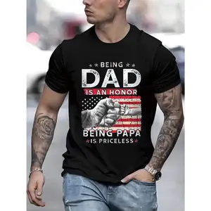 Men Casual Short Sleeve Tee 1 Pcs 100% Heavy Cotton - Comfortable Crew Neck, Soft Adorable Tees Tops
