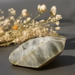 Double Terminated Chlorite Quartz from Tibet natural crystal