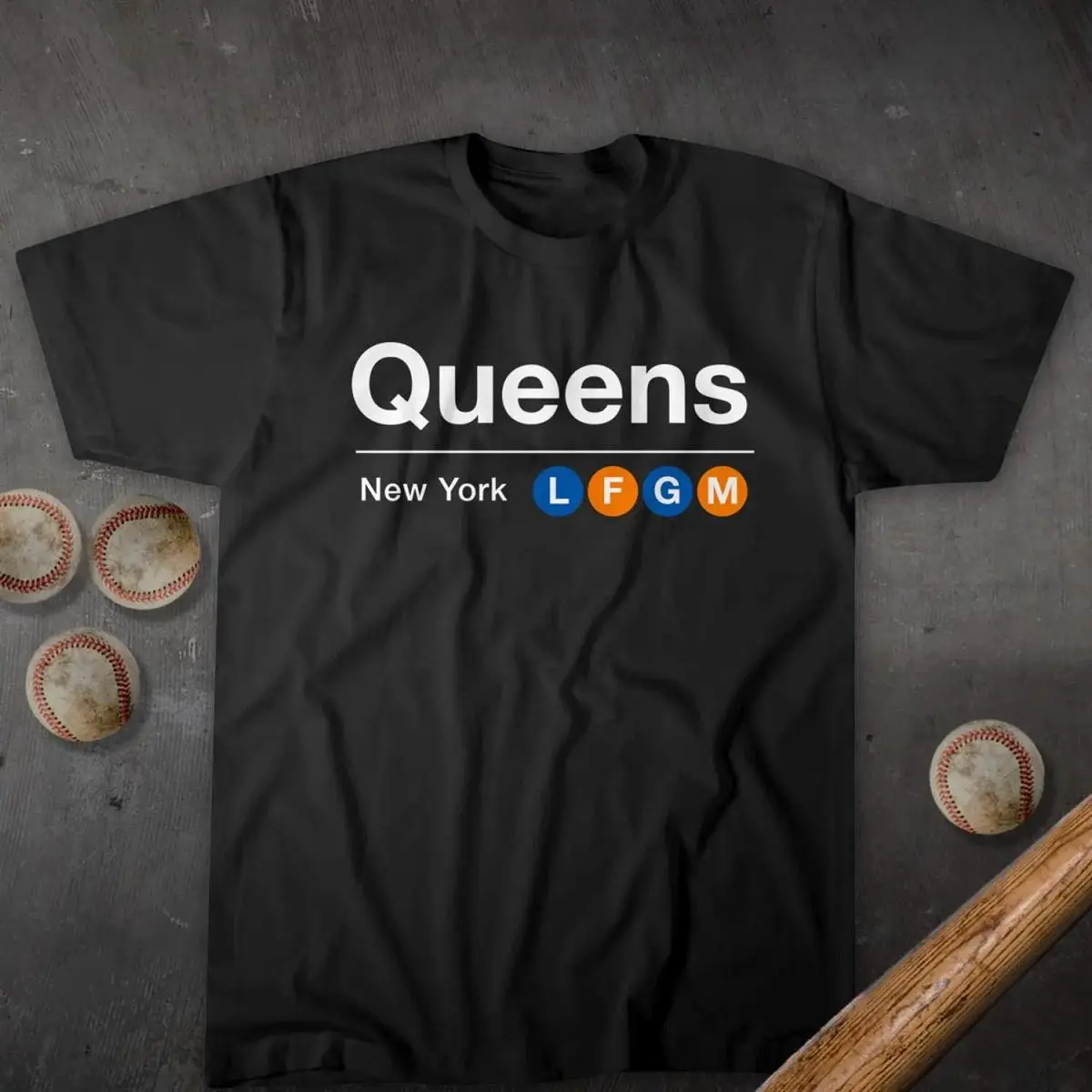 Queens Subway Lfgm - T-Shirt Fashion Cotton Full Colors Full Sizes For Men For Women Lightweight Relaxed Tee Men & Women