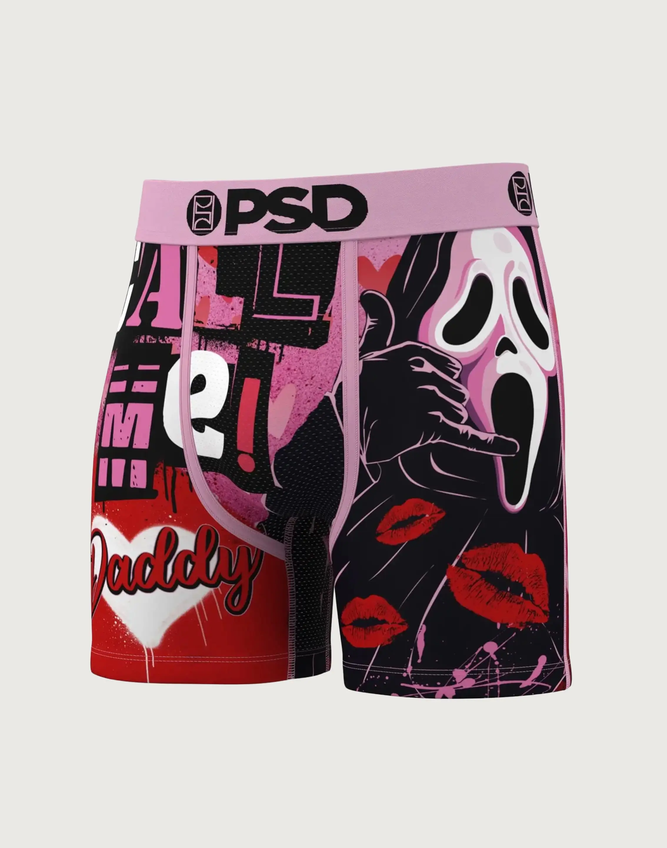 Mens Psd Underwear Daddy Ghostface Boxer Briefs