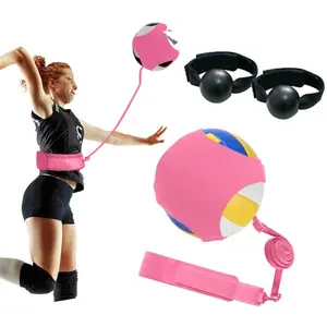 Soccer/Volleyball/Rugby Trainer, Football Kick Throw Solo Practice Training Aid Control Skills Adjustable Waist Belt for Kids Adults Vests