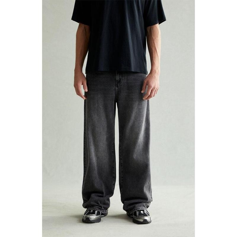 Pacsun Men's Blake Extreme Baggy Jeans Chain Gray