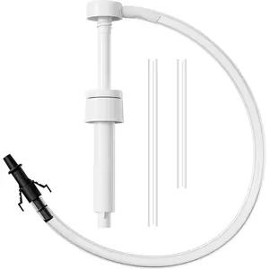 Fluid Pump for Standard Quart Bottles - 8cc Per Pump Stroke,transmission fluid pump ,Transmission Fluid Pump with 3rd Hand Adapter,Transfer Gear Oil,Differential & Transmission Fluid (1Pack-28mm) (1)