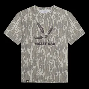 Mossy Oak Wash Out Turkey Track Tee, Mossy oak bottomland camo t-shirt