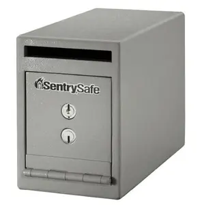 SentrySafe UC-039K 8 in.W Under Counter Drop Slot Depository Safe