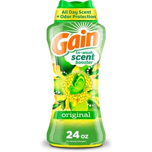 Gain In-Wash Laundry Scent Booster Beads, Original Scent, 24.0 OZ, Fresh Extender + Odor Protection