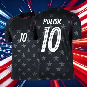2026 United States Home And Away 10# Pulisic Short Sleeve Soccer Jersey Fans Version