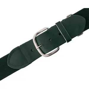 Adult Uniform Adjustable Elastic Belt for Youth 1.5" Wide – for Baseball, Softball & More, Dark Green, Adult (22-46 Inches)