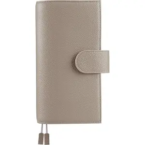Leather Cover for Hobonichi Weeks/Weeks Mega - with Pen Loop, Card Slots,  Pocket, and Bookmarks (Taupe)