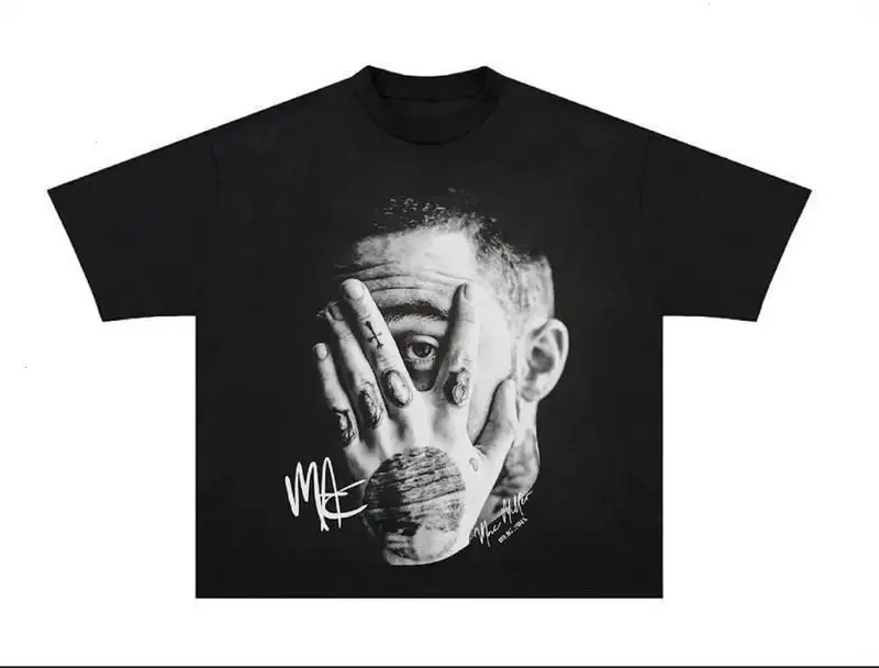 Comfort Colors Mac-Miller Graphic Top, Unisex Fan Gift, Streetwear Cotton Style T-Shirt, Fitted, Shortsleeve