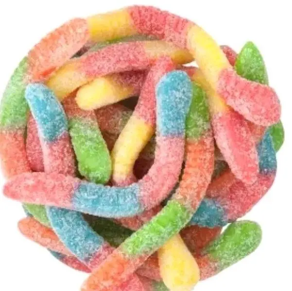SOUR NEON WORMS