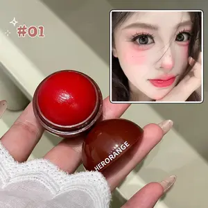 Cream Blush, Solid Color Series, Versatile Shades. Long-lasting and smudge-proof, sweat- and water-resistant. Subtle coverage, suitable for all skin types. A must-have gift for the holidays.