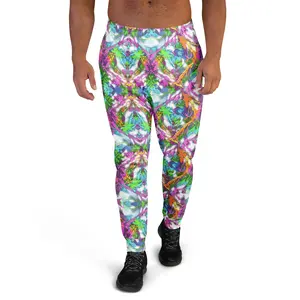Neon Camo: All Over Print Joggers