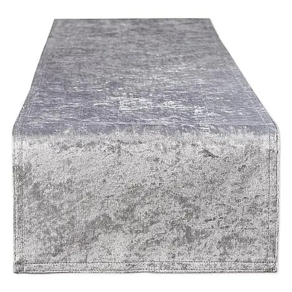 Design Imports Velvet Table Runner 14" x 72"