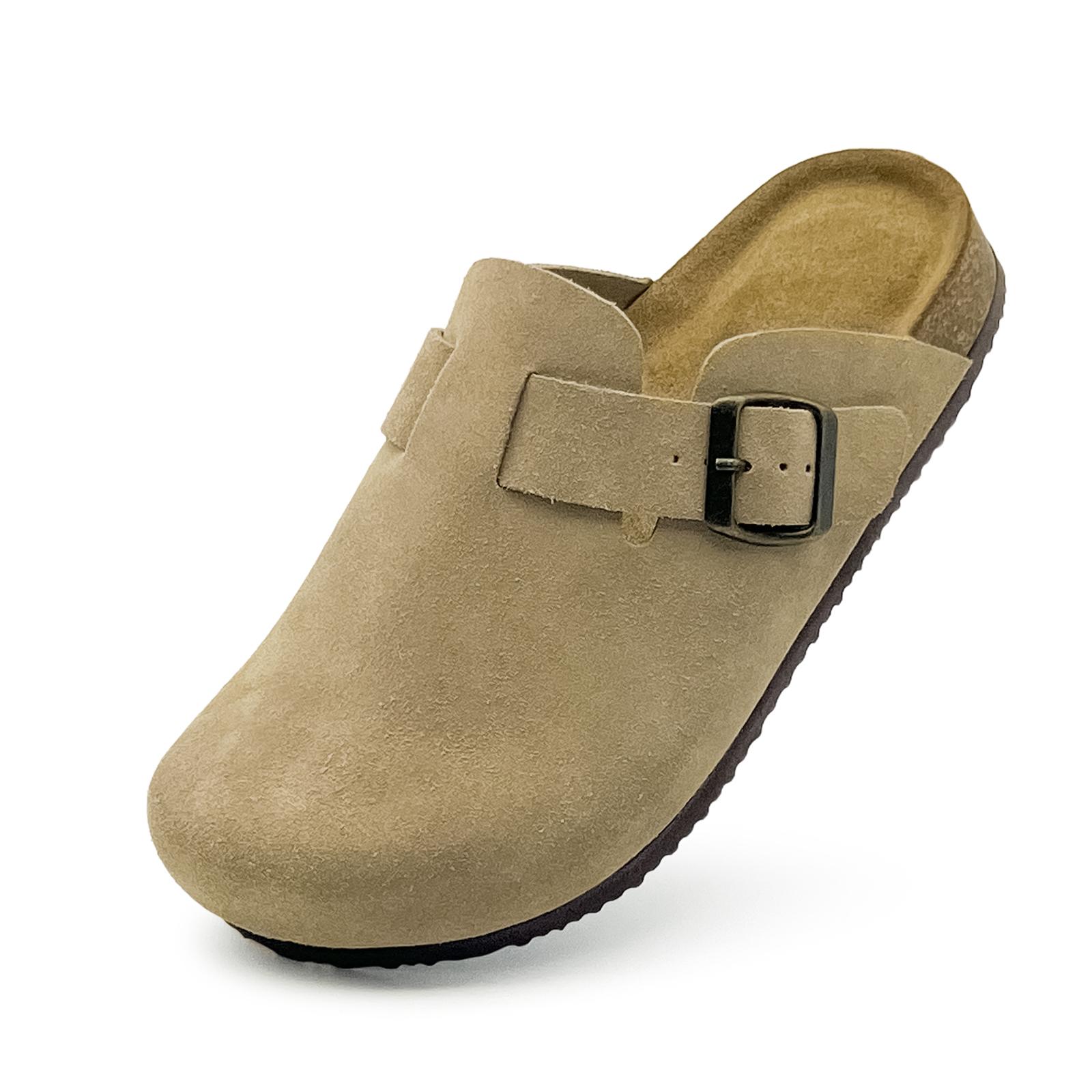 Kids' Premium Suede Clogs with Adjustable Shoes – Comfortable Retro Mules for Boys and Girls, Perfect for Casual Daily Wear & Outdoor Play