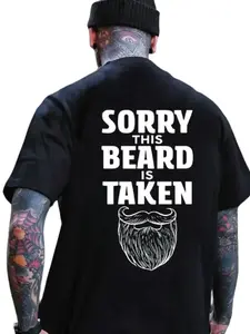 Sorry This Beard is Taken Hoodie & T-shirt, Gift for Husband, Top Menswear, Cotton Tee, Sweatshirt, Menswear, Tops,Gift for Husband,  Unisex, Fabric, Streetwear