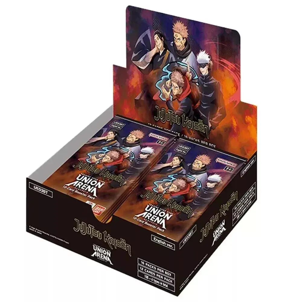 Full Case or Booster Box Union Arena Jujutsu Kaisen UE03BT English - Trading Card Game - TikTok Shop Full Case or Booster Box Union Arena Jujutsu Kaisen UE03BT English - Trading Card Game - TikTok Shop