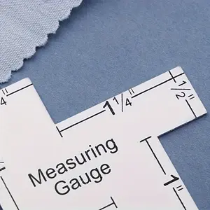 1pc Acrylic Sewing Ruler Perfect For Manual Fabric Cutting And DIY Design Sewing Tools