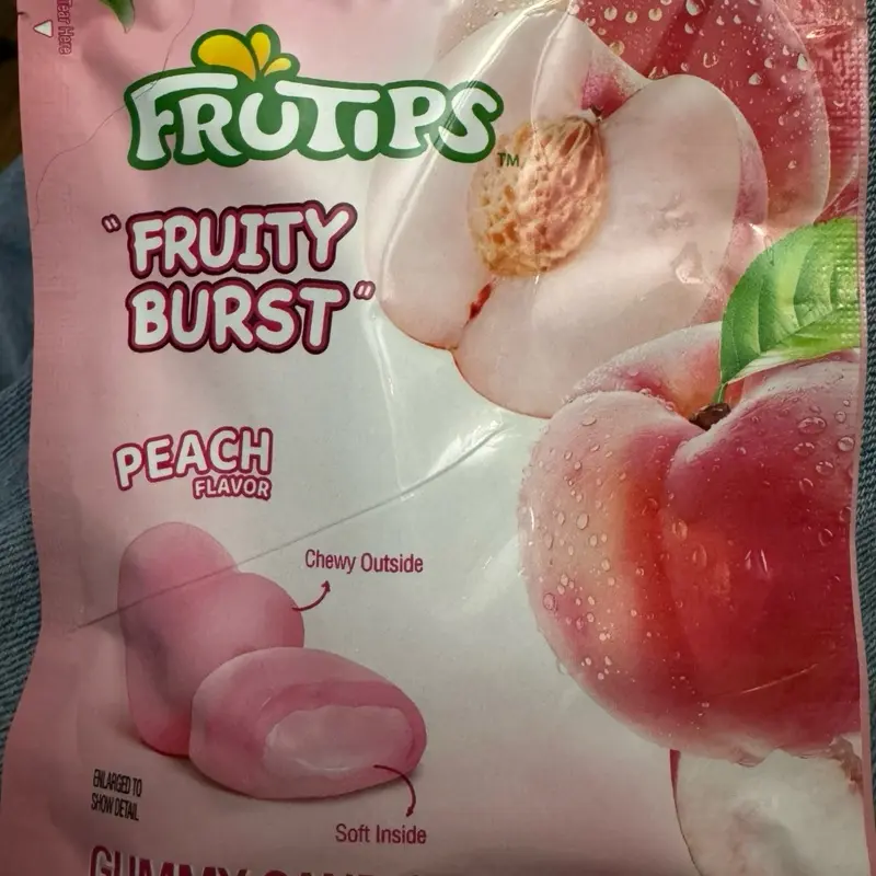 fruitips fruity burst peach