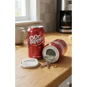 Dr. Pepper Diversion Safe - Hidden Storage Solution for Computers, Office Equipment Organization (Office Use)