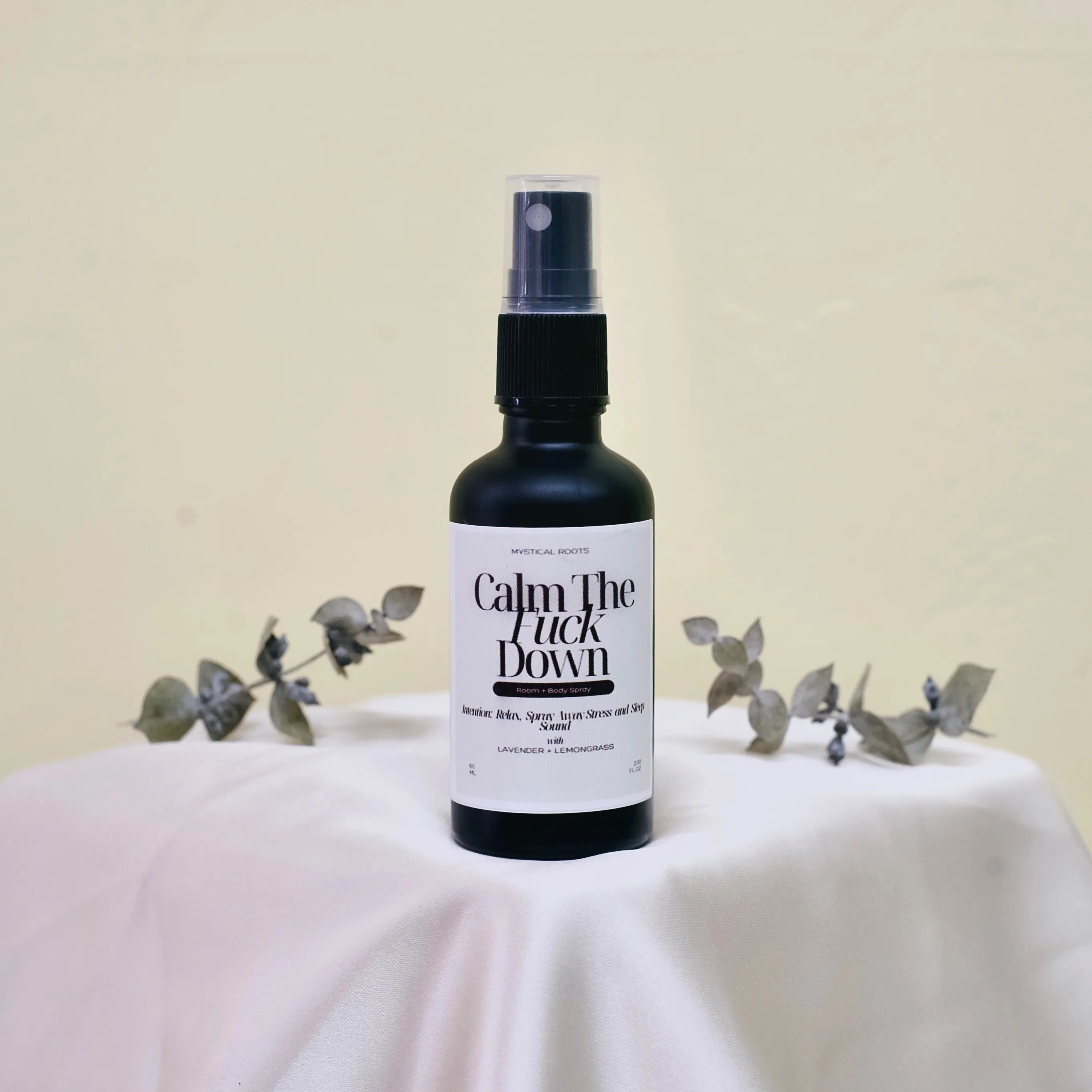 Calm The Fuck Down Aura & Room Spray - Gentle Lavender Formula for Relaxation and Peace