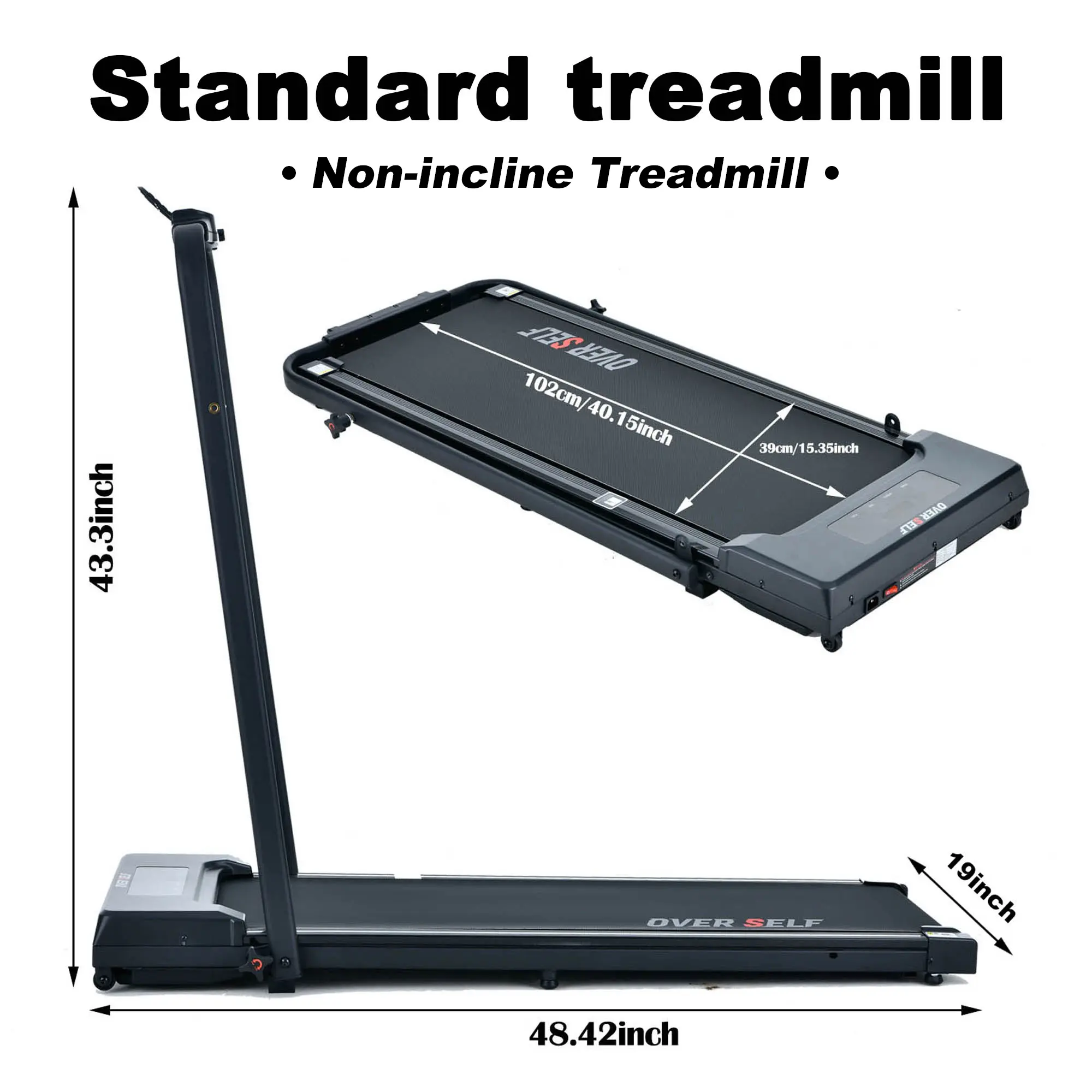 WITH HANDLE 0.6-6.2MPH (L-48.42in)