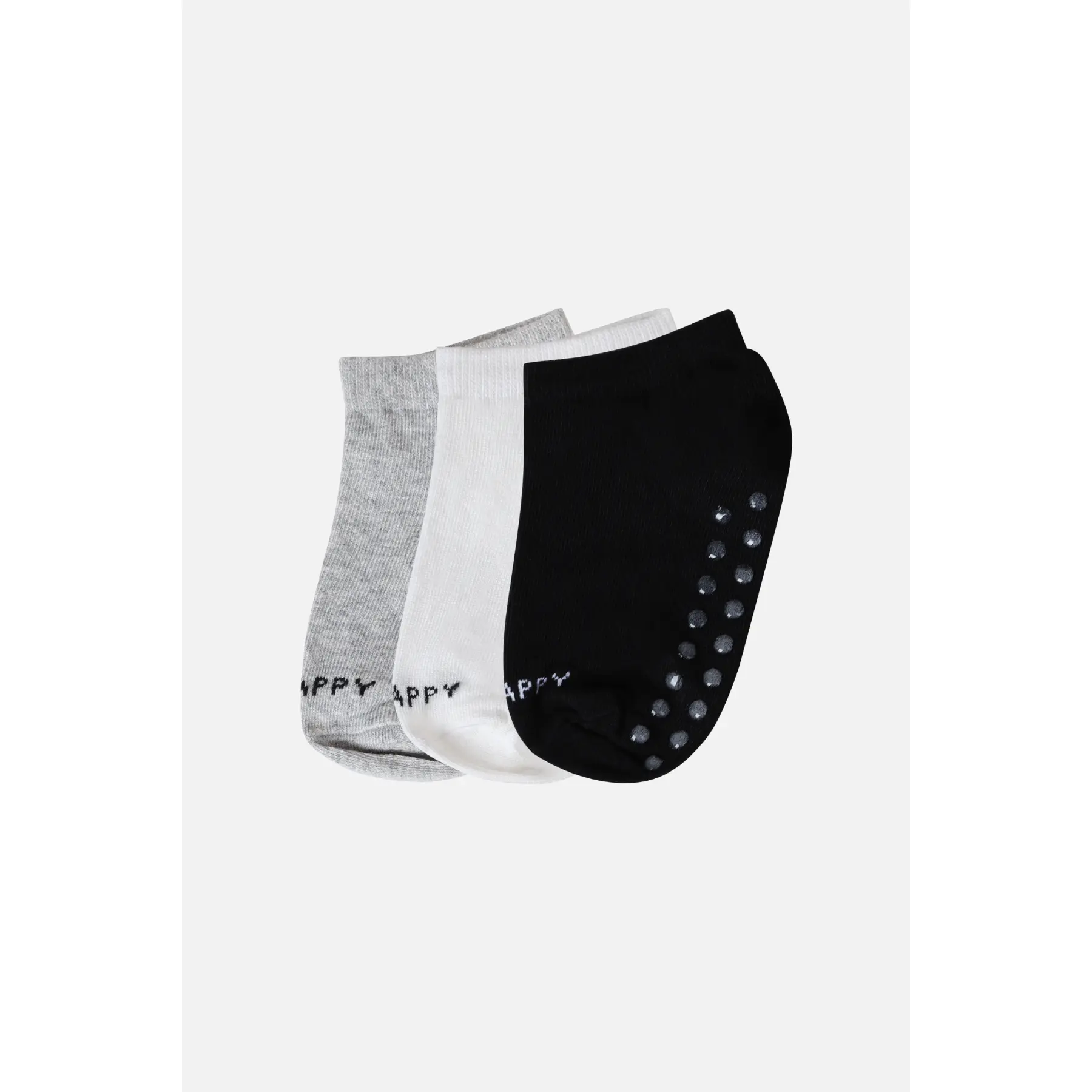 Organic Cotton Ankle Socks  - Set of 3
