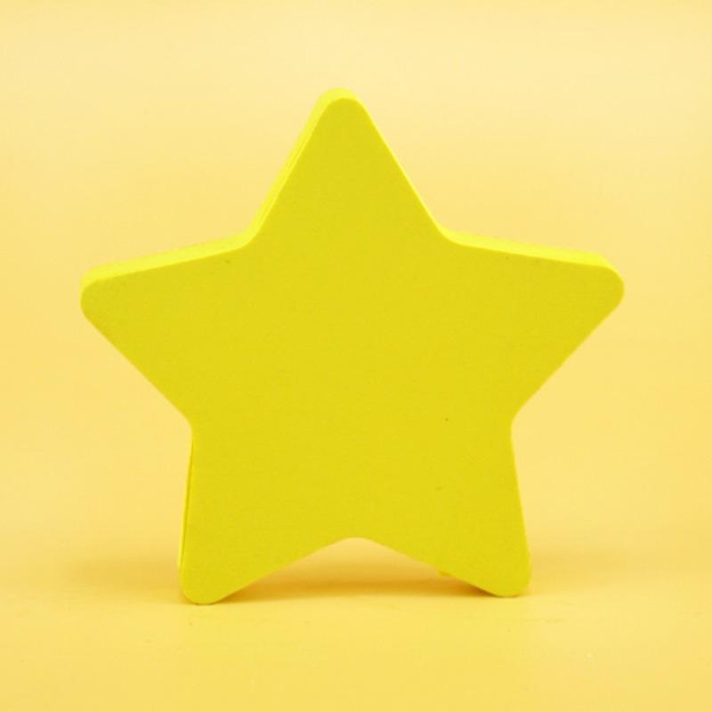 Star Shaped Post-it Note, 6 Counts/set Colorful Creative Sticky Note, Sticky Memo Pad for Notebooks Study School Office Supplies