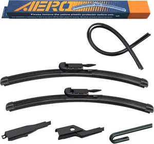 Aero "+" Wiper Blades OEM Replacement for Chevrolet Silverado Suburban Ford F F F GMC Sierra Yukon Dodge Ram