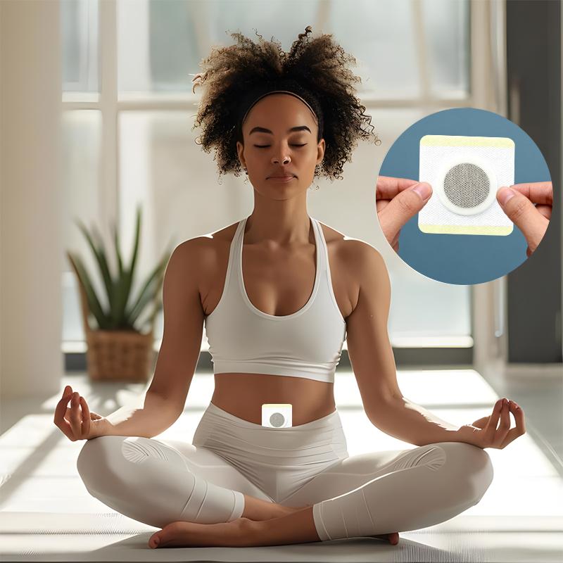 Deep Cleansing Sleep Detox Belly Button Patches Non-woven-shaped Style 30pcs Trial Pack Hypoallergenic Self-adhesive Castor Daily Use Circles Hot Compress Heat Pad heating pad heating pad for cramps ，heating pad，castor oil