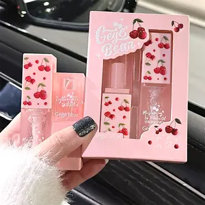 Lightweight Hydrating Lip Care Set, Liquid Lip Balm, Perfect for Office Dry Lips & Weekend Outings, Gentle Formula, Ideal Christmas Gift for Beauty Lovers