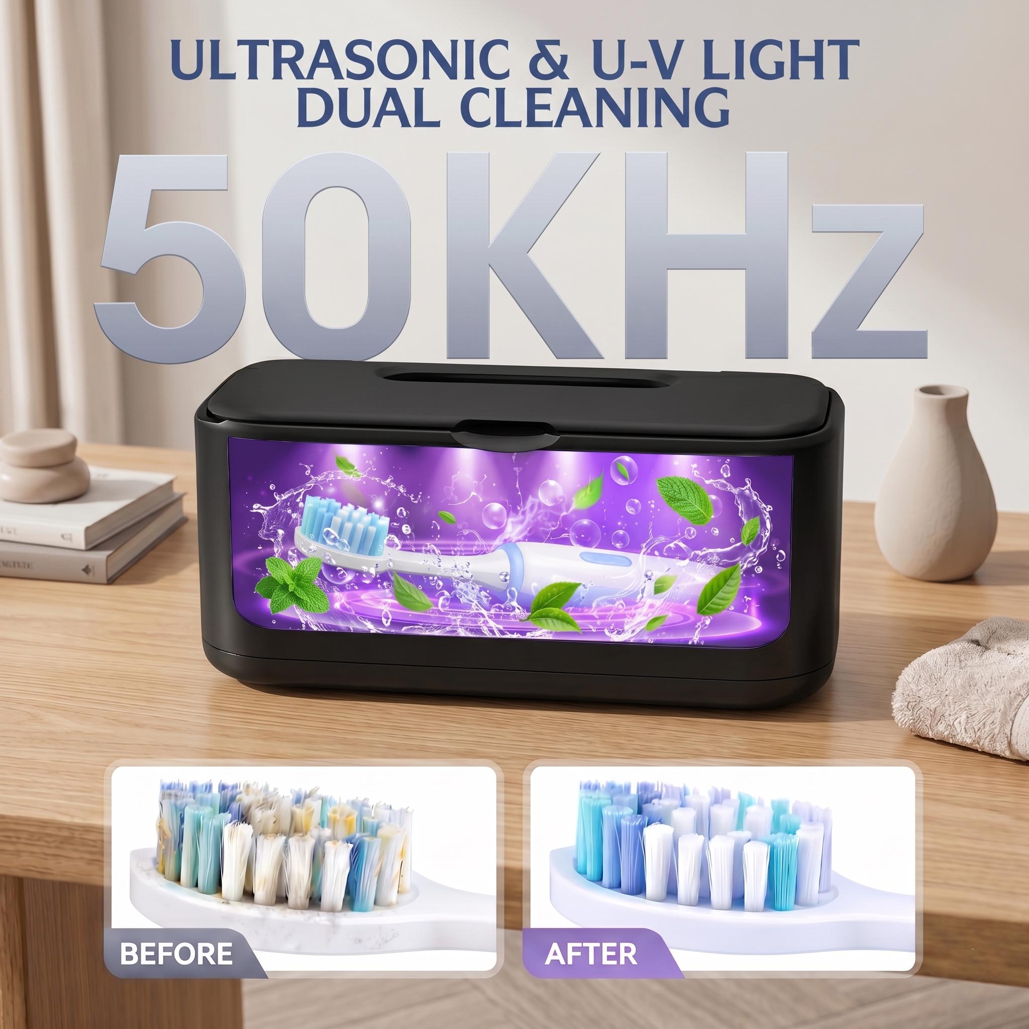 Professional Ultrasonic Cleaner: 360° Deep Cleaning for Jewelry, Glasses, Dentures & Coins. Compact Sonic Jewelry Cleaner for Rings, Silver & Gold - High Frequency Cleaning Technology. #SummerVibes Professional Ultrasonic Cleaner: 360° Deep Cleaning for Jewelry, Glasses, Dentures & Coins. Compact Sonic Jewelry Cleaner for Rings, Silver & Gold - High Frequency Cleaning Technology. #SummerVibes