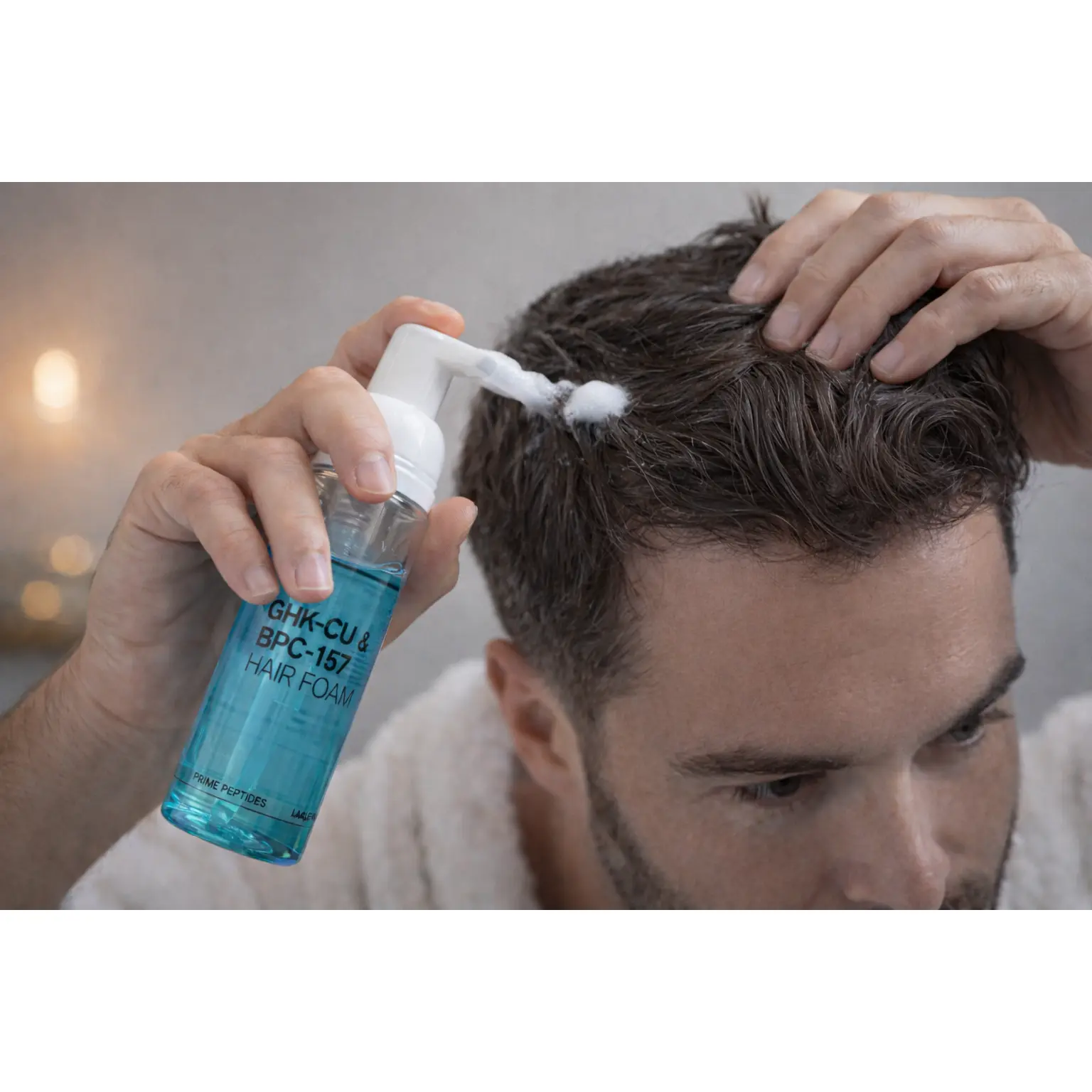 GHK-Cu & BPC-157 Hair Growth Foam (3 Pack) | Peptide Treatment for Thinning Hair & Scalp Repair - TikTok Shop GHK-Cu & BPC-157 Hair Growth Foam (3 Pack) | Peptide Treatment for Thinning Hair & Scalp Repair - TikTok Shop