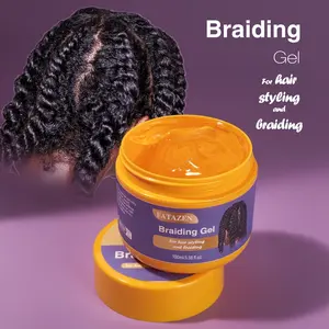 Dreadlock & Braid Styling Gel - Natural Beeswax  Lock Styles, Nourishes Hair, Braiding Gel, Haircare. Residue-Free, Non-Sticky Hold Stylist Approved Salon-Tested. 100ml Portable for On-The-Go Touch Ups