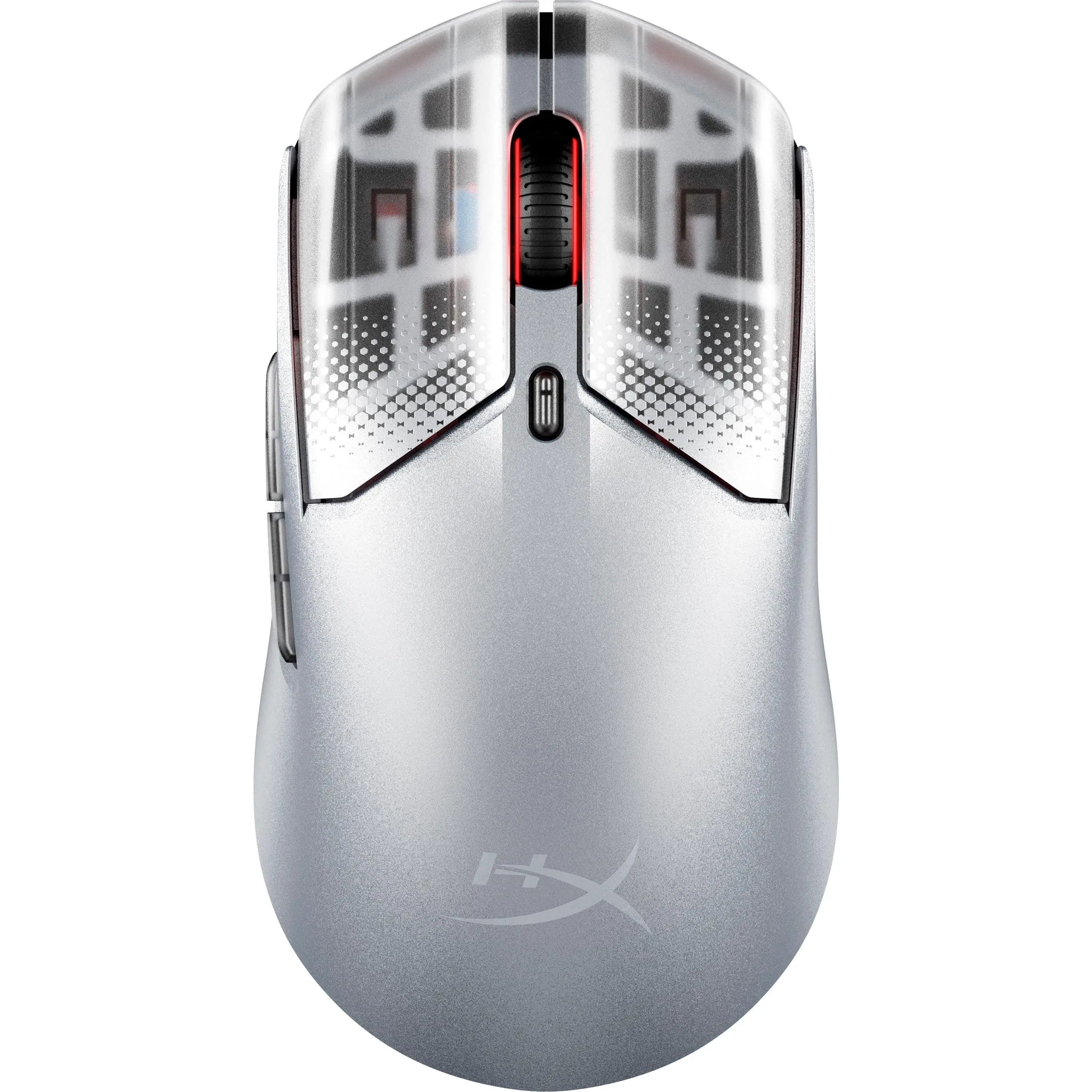 HyperX - Pulsefire Haste 2 S Lightweight Wireless Optical Gaming Mouse with RGB Lighting - Wireless - Silver