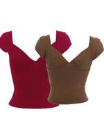 Mulberry*1 pc+Coffee Brown*1 pc