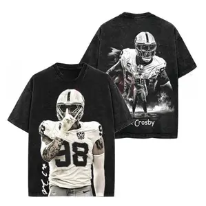 The Condor Maxx Crosby T-Shirt – 100_ Cotton, Short Sleeves, Crew Neck, Men's and Women's, Fan, Suitable for All Seasons