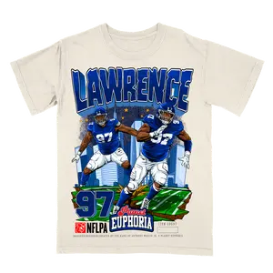 Dexter Lawrence #97 Giants Tee #/500 | Sexy Dexy DT Gear, NYG Fan Identity, Limited Vintage Washed Run Stuffer Essential