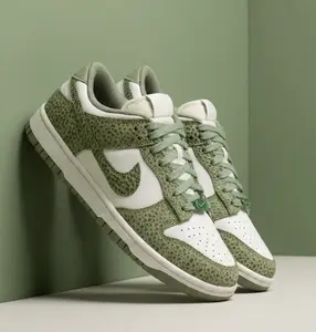 Nike Dunk Low Safari Oil Green FV6516-300 Womens New