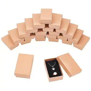 Beaded ring box, thick rectangular box, suitable for wedding parties and birthday gifts.
