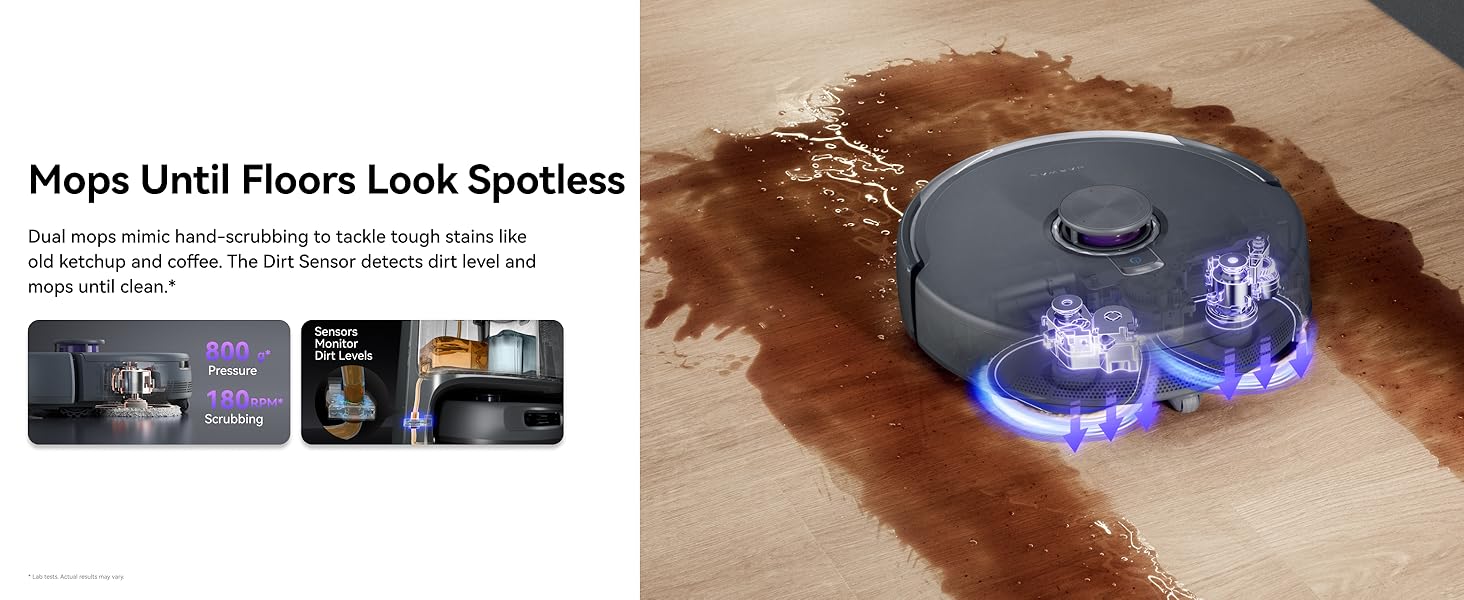 NARWAL Freo Z10 Ultra Robot Vacuum and Mop Combo, Dual RGB Cameras and Chips, AI Avoidance, 8N Corner to Edge Deep Cleaning, Dry-Wet Separation, 18000Pa, Hot Water Wash & Self-Emptying, Gray NARWAL Freo Z10 Ultra Robot Vacuum and Mop Combo, Dual RGB Cameras and Chips, AI Avoidance, 8N Corner to Edge Deep Cleaning, Dry-Wet Separation, 18000Pa, Hot Water Wash & Self-Emptying, Gray