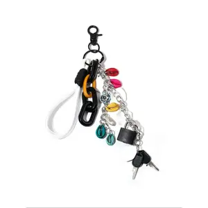 Mini Lock Keychain, Colorful Keychain for Women & Men, Fashion Accessories for Daily Use, Trendy All-match & Exquisite Keychain for Birthday Gift