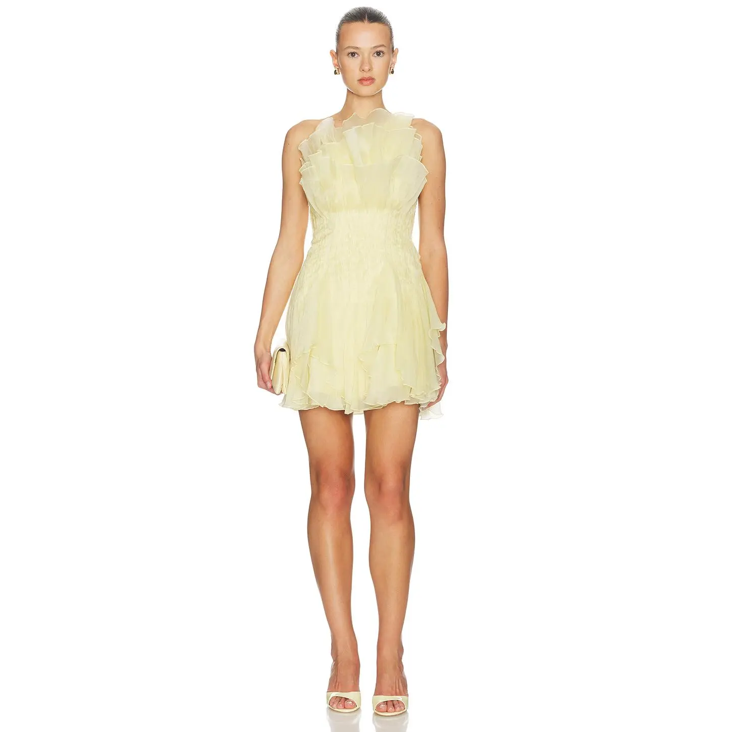 Aje Nisha Mini Dress in Pastel Yellow - TikTok Shop Aje Nisha Mini Dress in Pastel Yellow - TikTok Shop