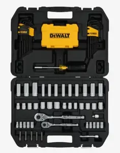 DEWALT TOUGHSERIES 1/4 in. and 3/8 in. Mechanics Tool Set (96 pc)