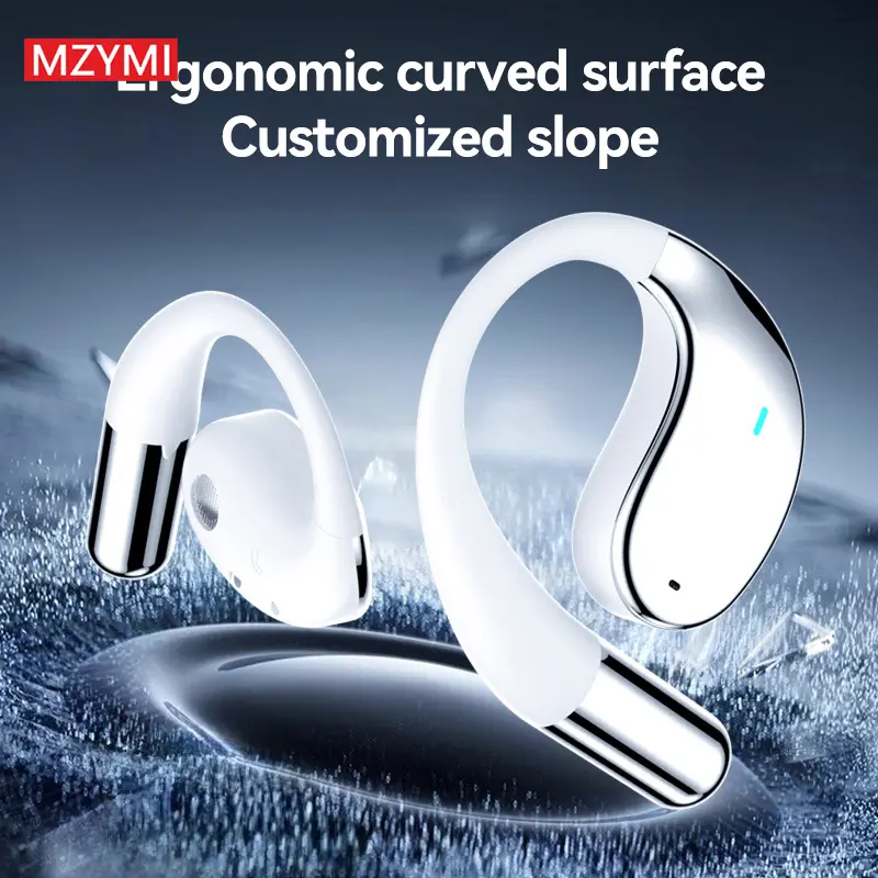 MZYMI Bone Conduction Earbuds Bluetooth 5.4 Wireless Headphones