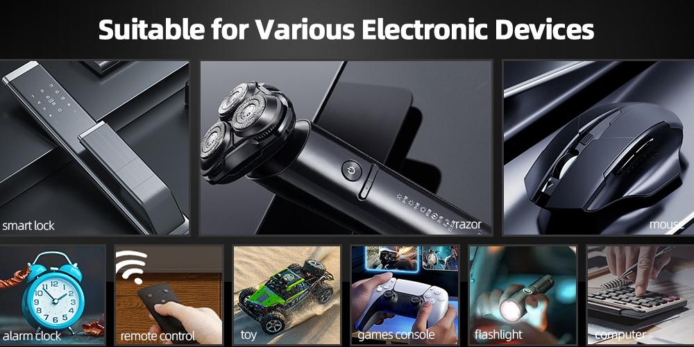 Power Flash AA Batteries 96 Pack 1.5V Ultra Alkaline 10-Year Shelf Life Leak-Proof for Everyday Devices VR Headsets Gaming Controllers Smartphones - Wireless Walkie High-Performance