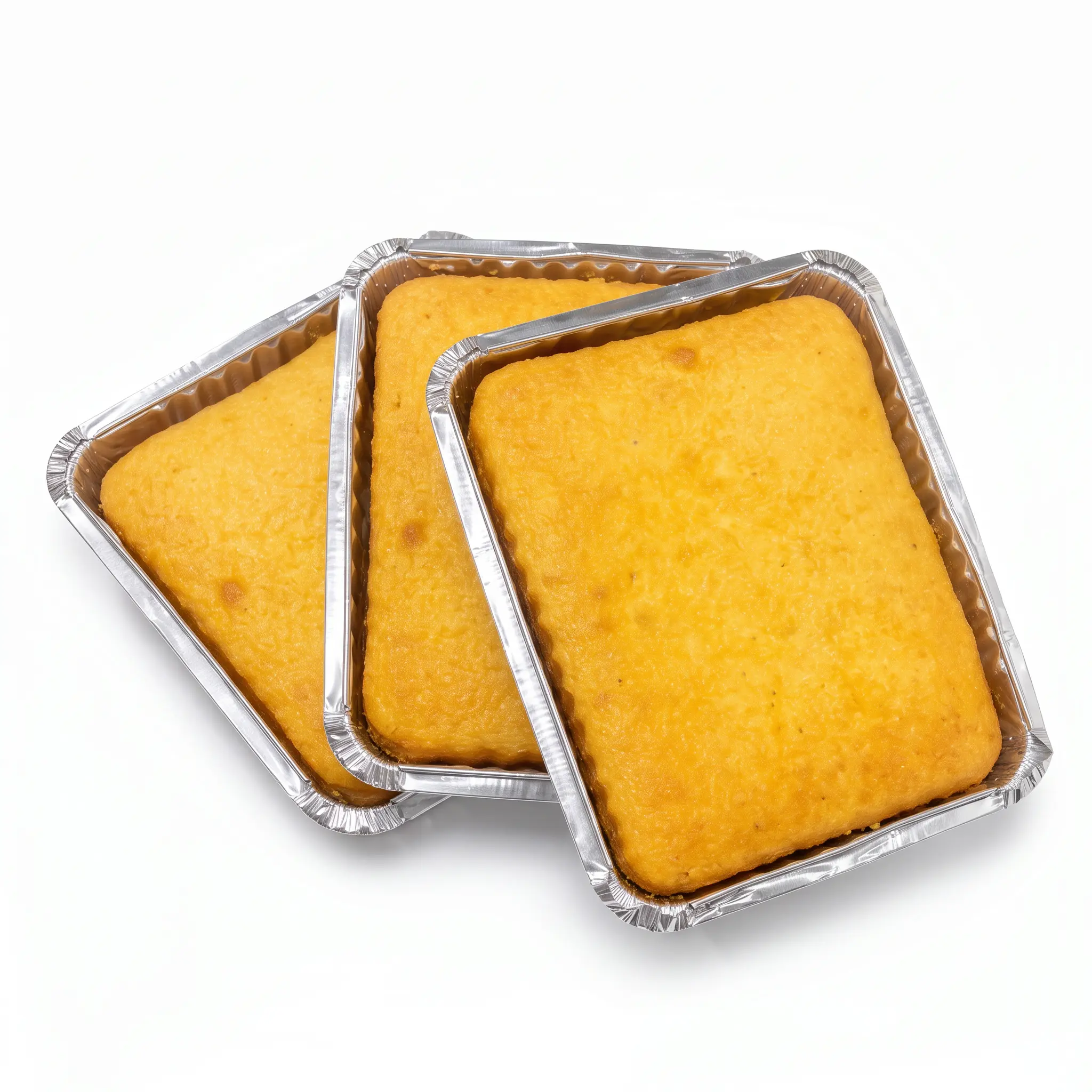 Carlotta's Bakery Cornbread Loaves, 3 Pack, 15 oz Each, Individually Wrapped Sweet Cornbread Cakes, 45 oz Total
