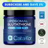 Cata-Kor Liposomal Glutathione Supplement – 1155 mg | Vitamin C | Riboflavin (B2) | Selenium | Resveratrol Complex – Supports Antioxidant Defense & Cellular Health – Vitamin Dietary Supplement Fitness Healthcare